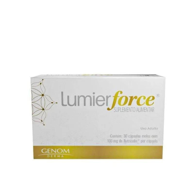 Lumier Force Suplemento Alimentar 30 Cápsulas