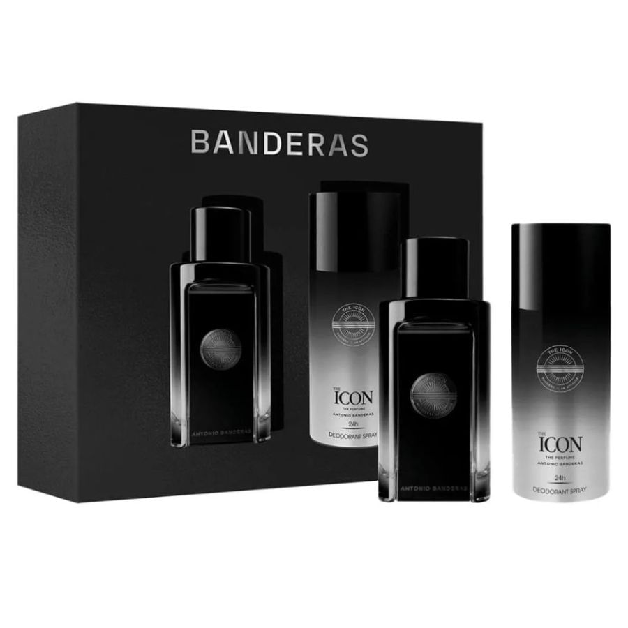 Kit The Icon For Men ( Perfume Eau de Parfum 100ml + Desodorante Spray 150ml )