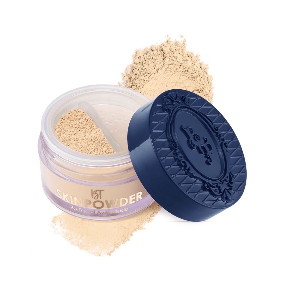 BT Skinpowder Cor Light Bruna Tavares Pó Solto Efeito Blur Matte Controle da Oleosidade