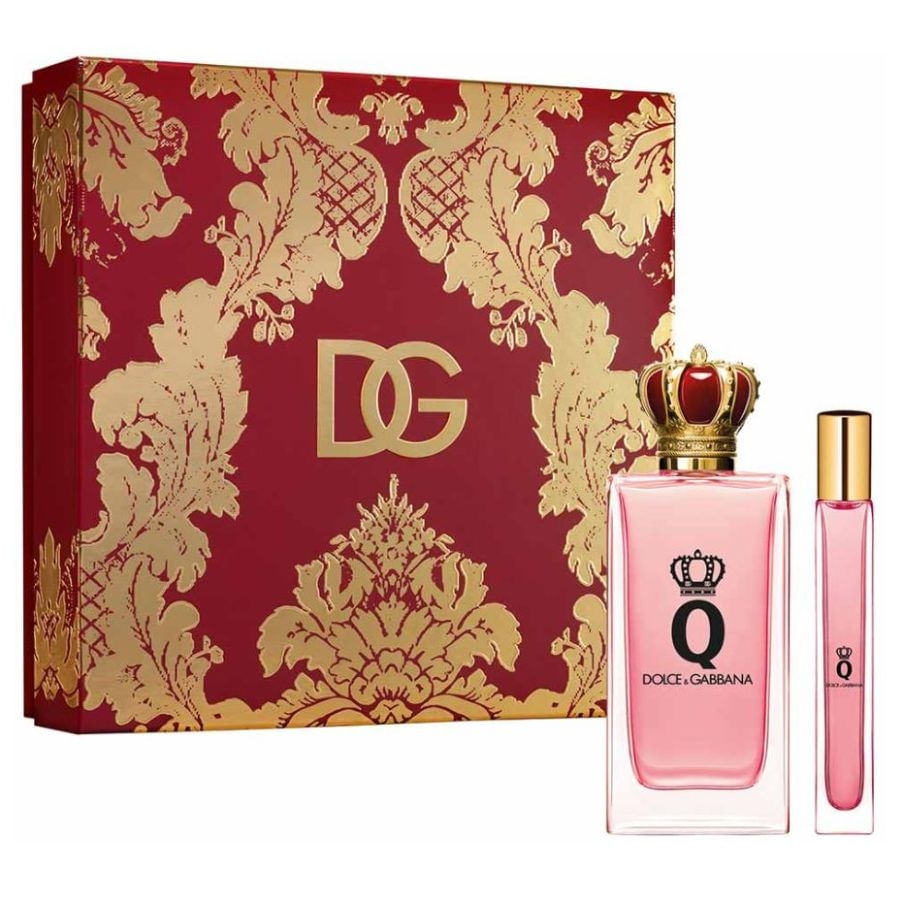 Kit Queen By Dolce & Gabbana Eau De Parfum ( Perfume 100Ml + Travel Size 10Ml )