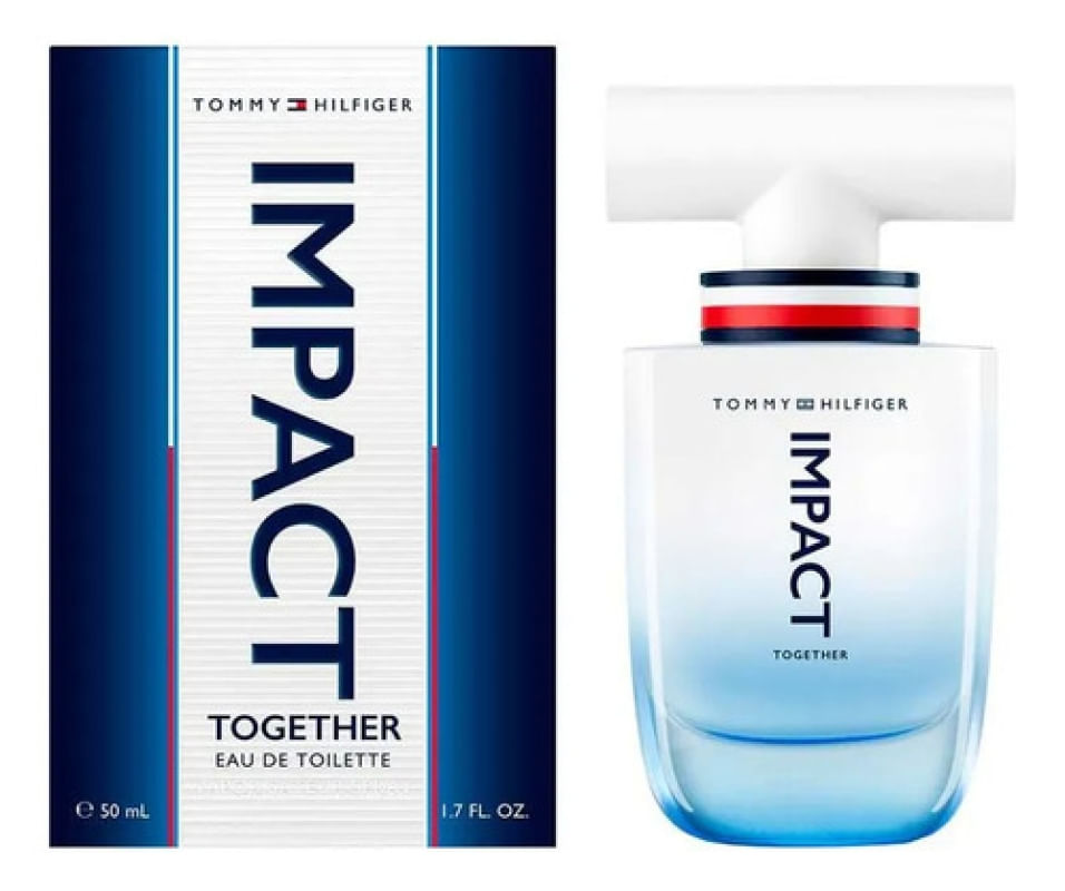 Tommy Hilfiger - Impact Together - Masculino - Edt - 50Ml