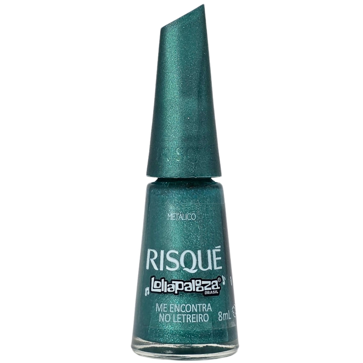 Esmalte Metálico Me Encontra No Letreiro Lollapaloza Brasil Risque 8Ml