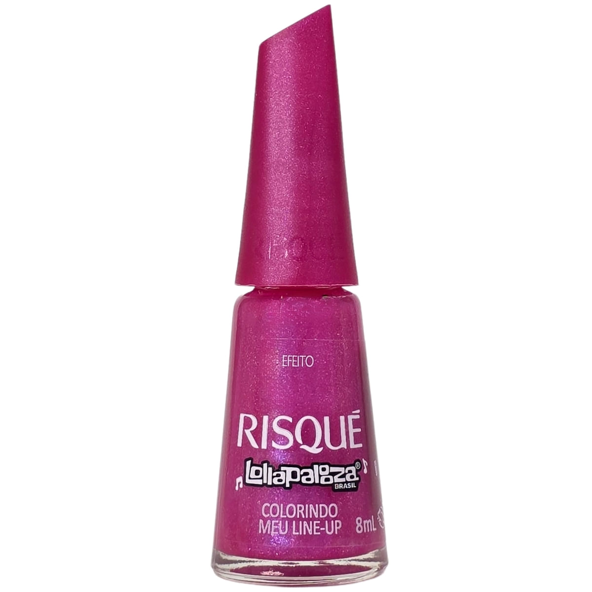 Esmalte Efeito Colorindo Meu Line-Up Lollapaloza Brasil Risque 8Ml