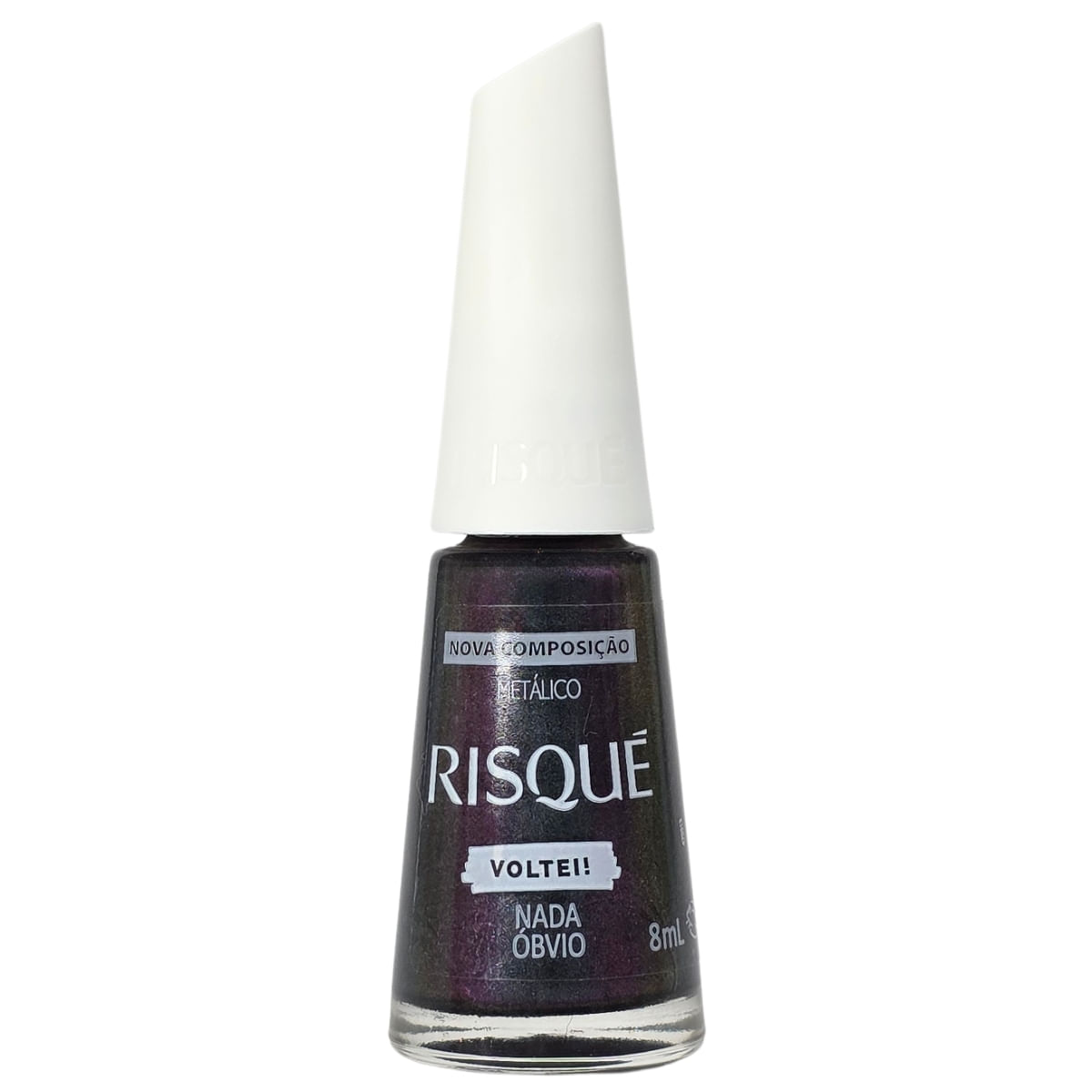 Esmalte Metálico Nada Obvio Risque 8Ml