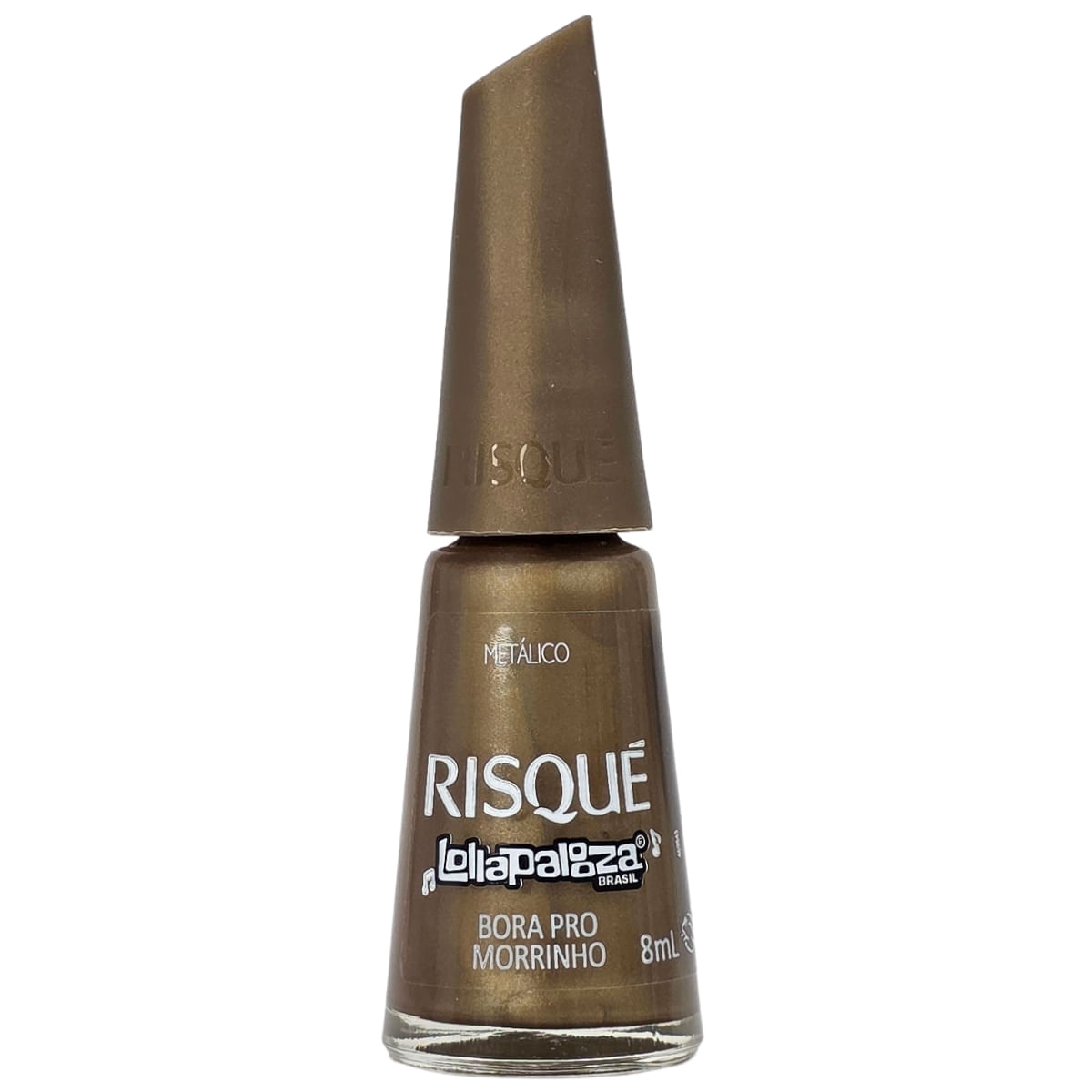 Esmalte Metálico Bora Pro Morrinho Lollapaloza Brasil Risque 8Ml