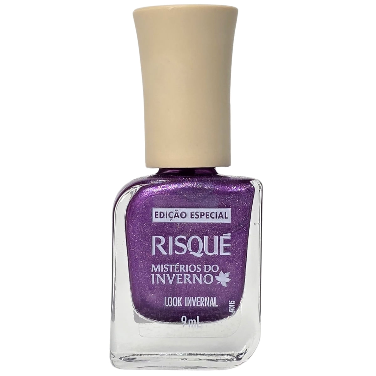 Esmalte Metálico Mistérios Do Inverno Look Invernal Risque 9Ml