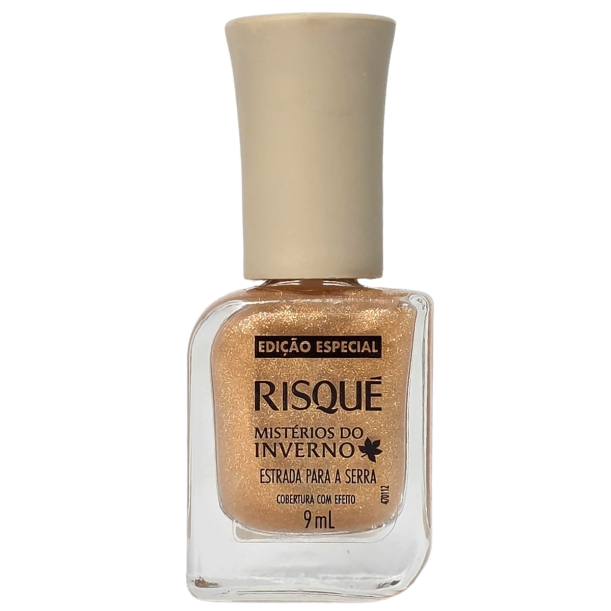 Esmalte Metálico Mistérios Do Inverno Estrada Para A Serra Cobertura Com Efeito Risque 9Ml