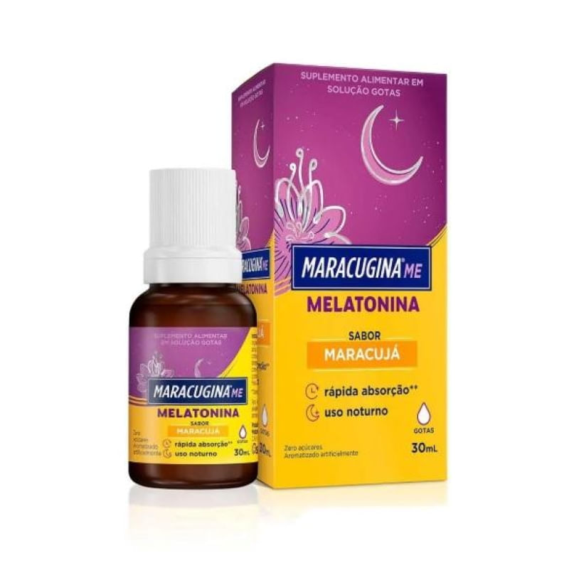 Maracugina ME Melatonina Sabor Maracujá 30ml
