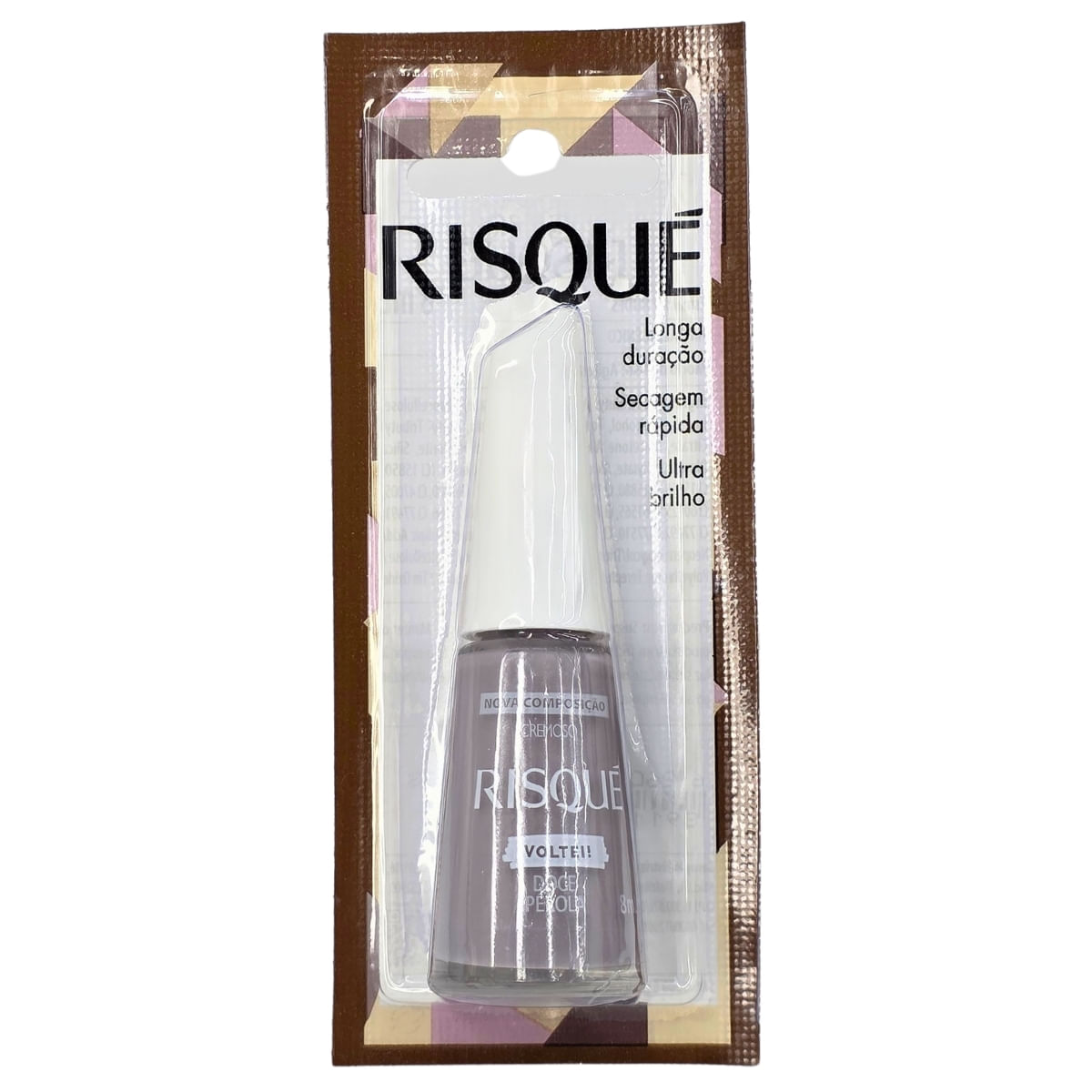 Esmalte Cremoso Doce Pérola Blister Risque 8ml