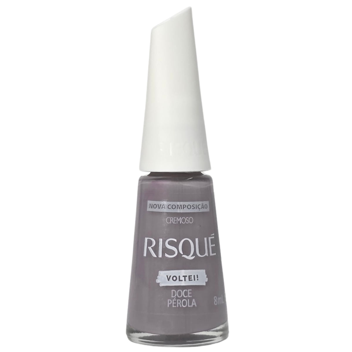 Esmalte Cremoso Doce Pérola Risque 8Ml