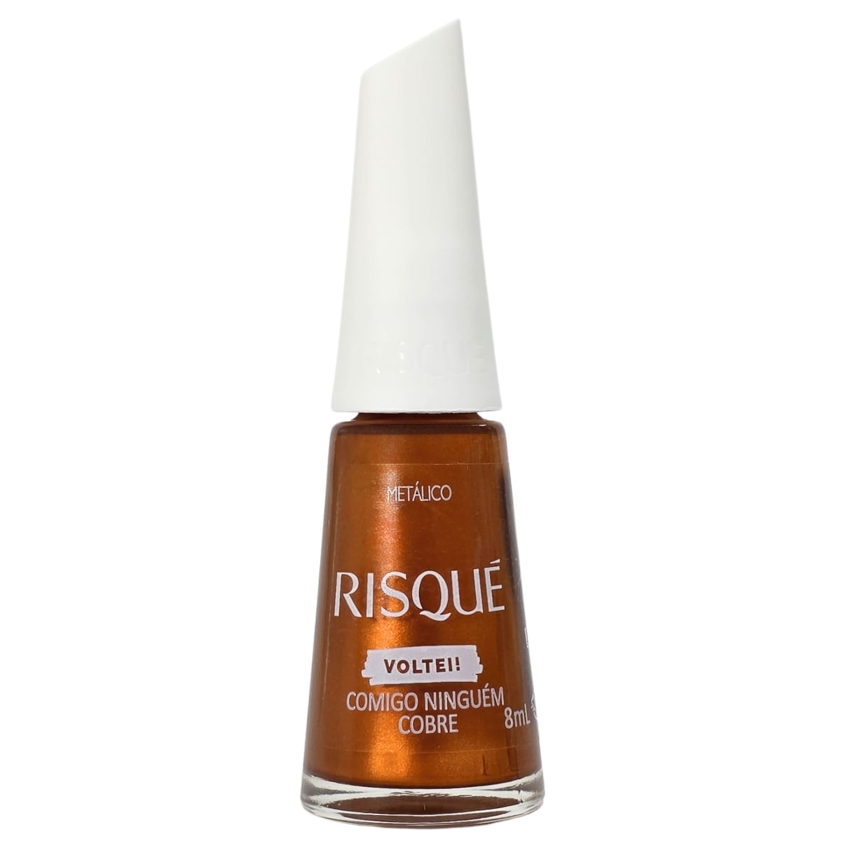 Esmalte Metálico Comigo Ninguém Cobre Risque 8Ml