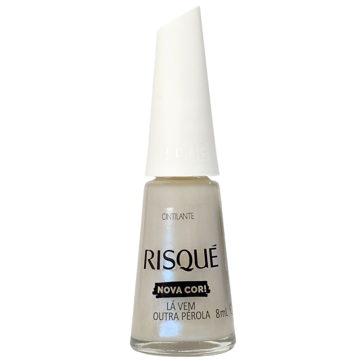 Esmalte Cintilante Lá Vem Outra Perola Risque 8Ml