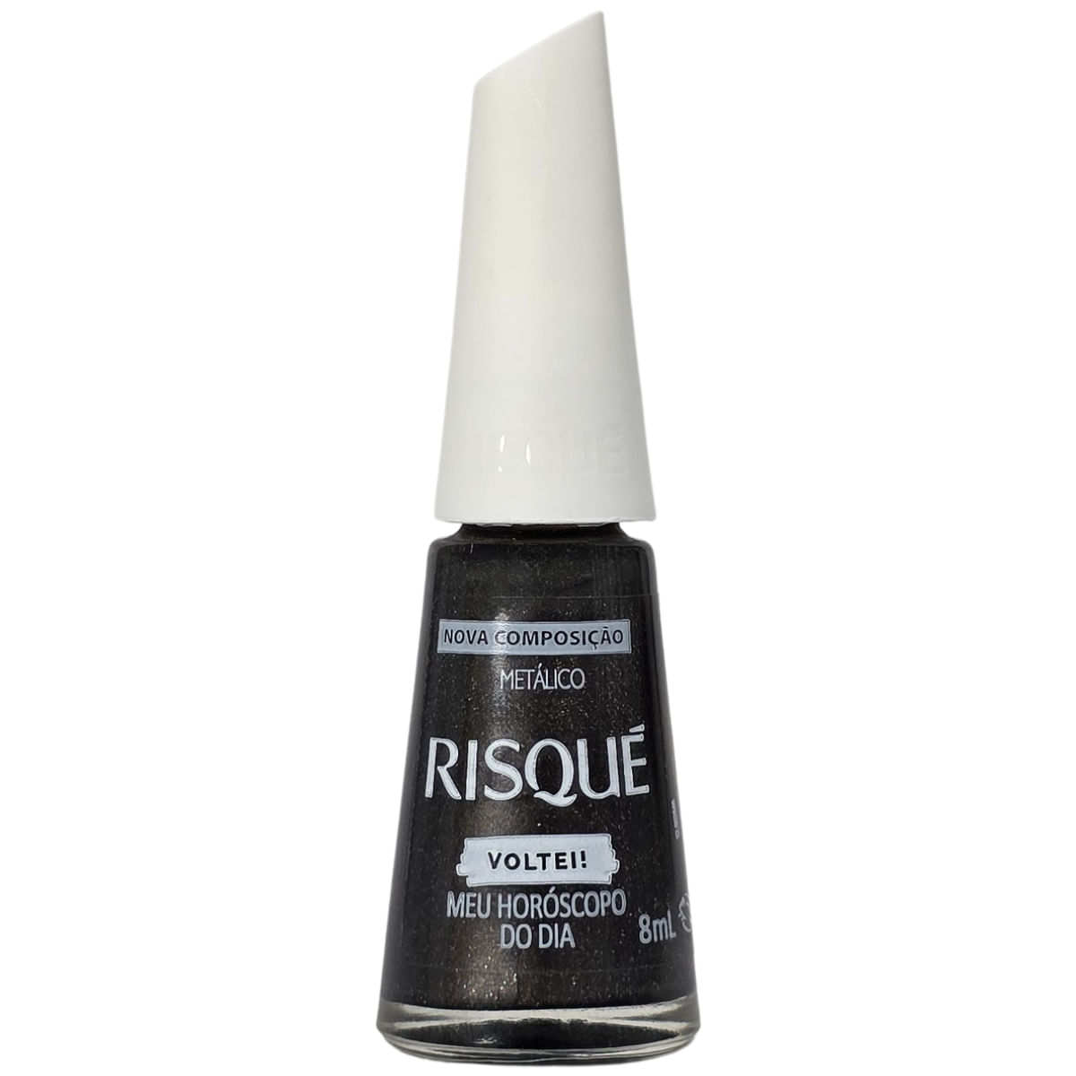Esmalte Metálico Meu Horóscopo Do Dia Risque 8Ml