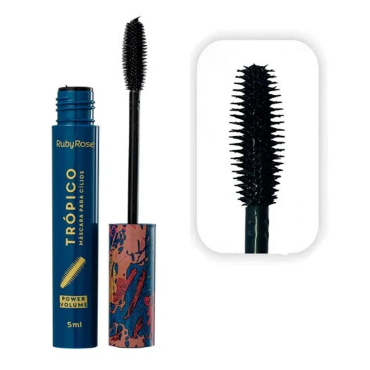 Ruby Rose Trópico Máscara De Cílios Power Volume 7Ml
