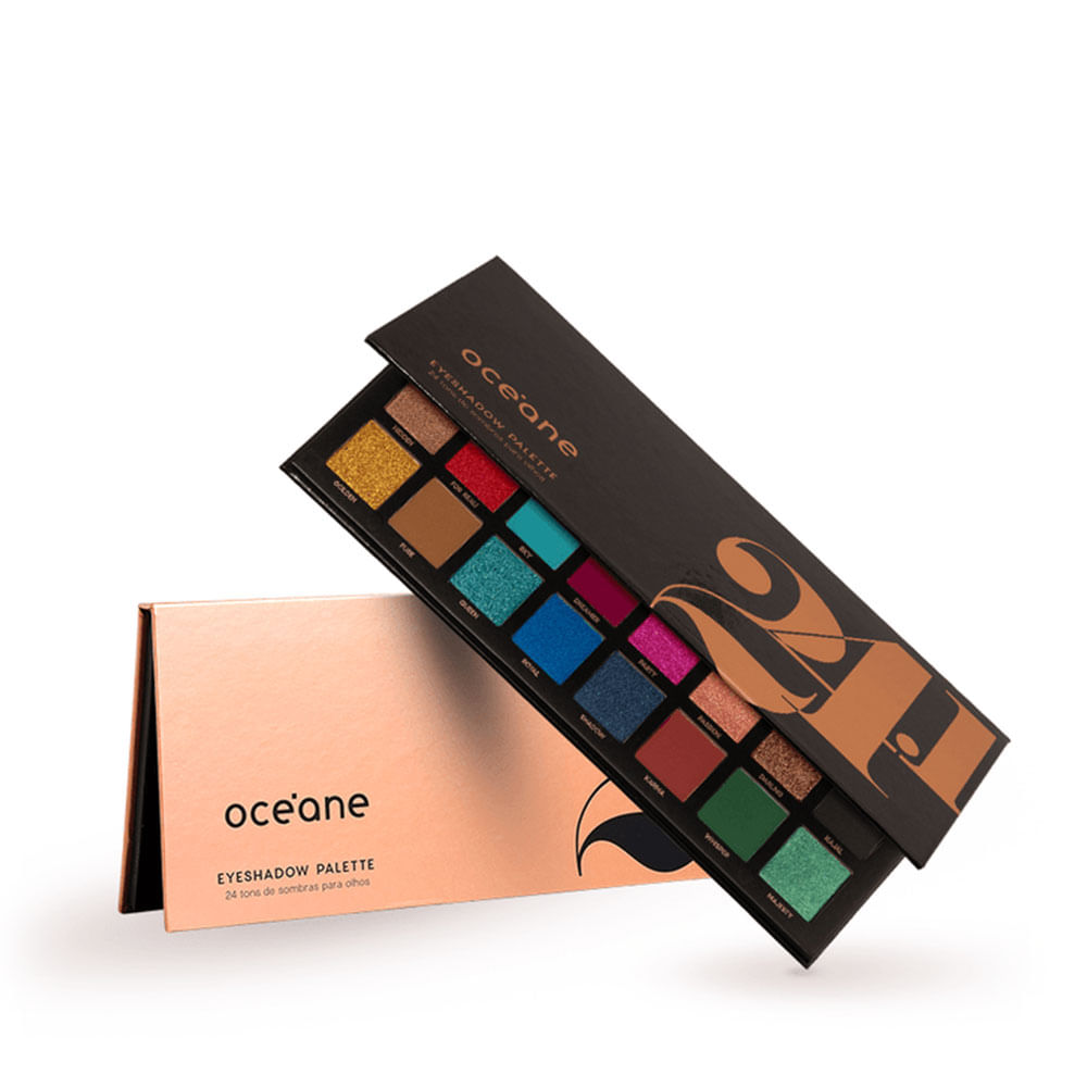 Kit Océane Eyeshadow Palette 24 (2 produtos)