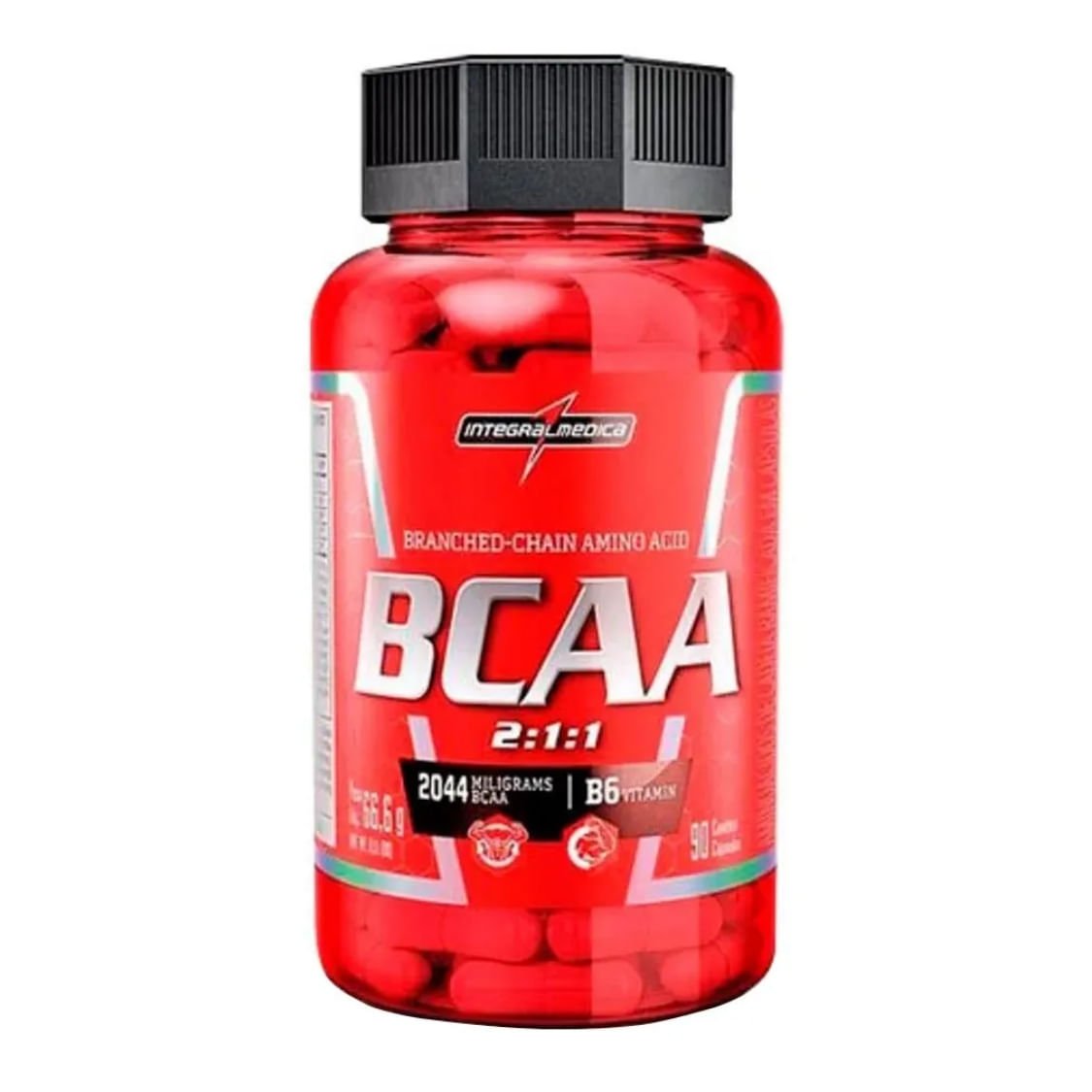 AMINO BCAA 2:1:1 INTEGRALMEDICA 90 CÁPSULAS