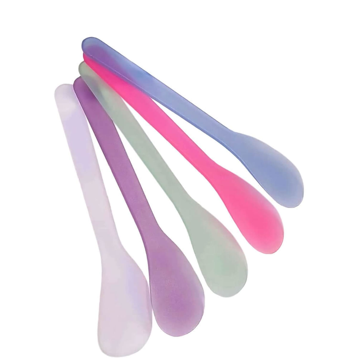 Nobrand - Kit Espátulas Aplicação de Cremes Multicor 5 Und