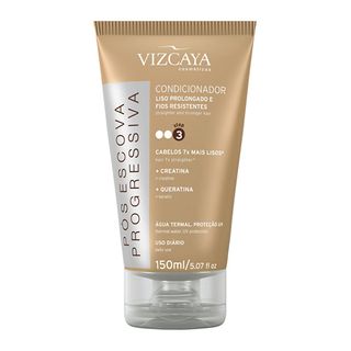 Vizcaya Pós Escova Progressiva - Condicionador - 150ml Menor preço em Vizcaya Pós Escova Progressiva - Condicionador - 150ml