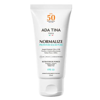 Normalize Pore Fps 50 Ada Tina - Protetor Solar - 50ml Menor preço em Normalize Pore Fps 50 Ada Tina - Protetor Solar - 50ml