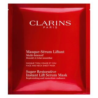 Máscara Facial Clarins - Super Restorative Instant Lift Serum Mask - 30ml Menor preço em Máscara Facial Clarins - Super Restorative Instant Lift Serum Mask - 30ml
