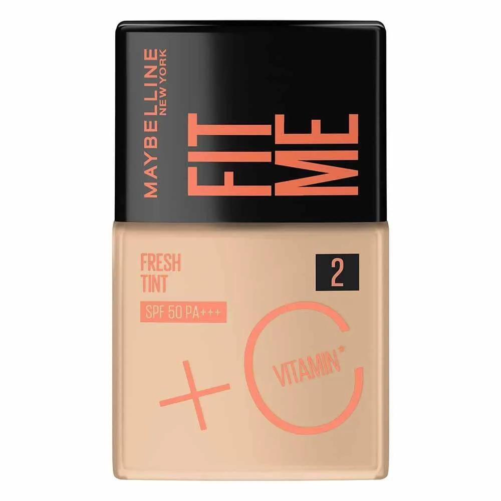 Base Líquida Maybelline Ny Fit Me Fresh Tint Fps50 Cor 02