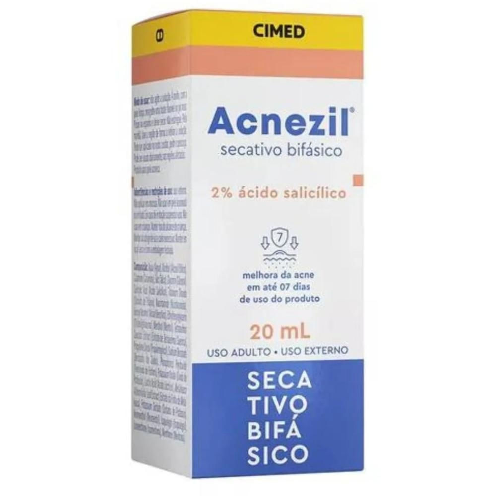 Acnezil Secativo Bifásico Para Espinhas 20 ml