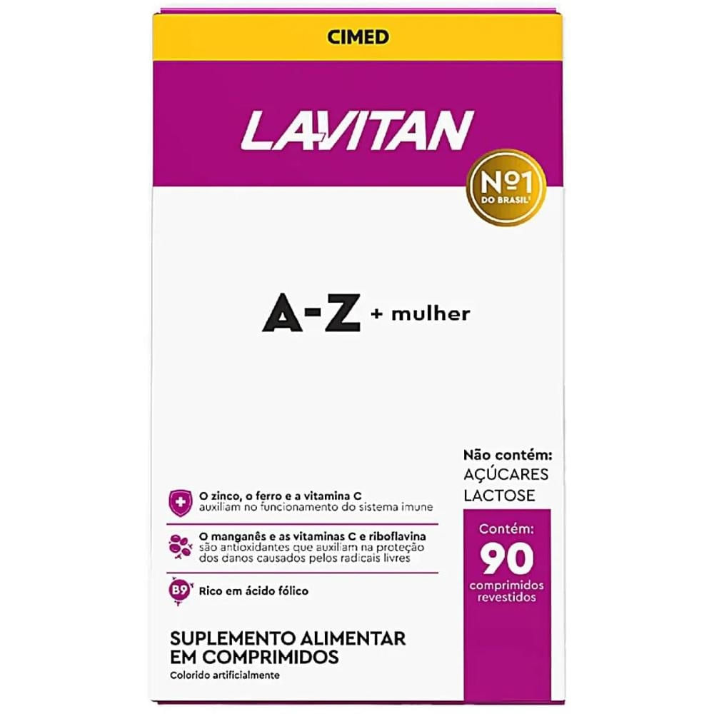 Lavitan A - Z +Mulher 90 cpr