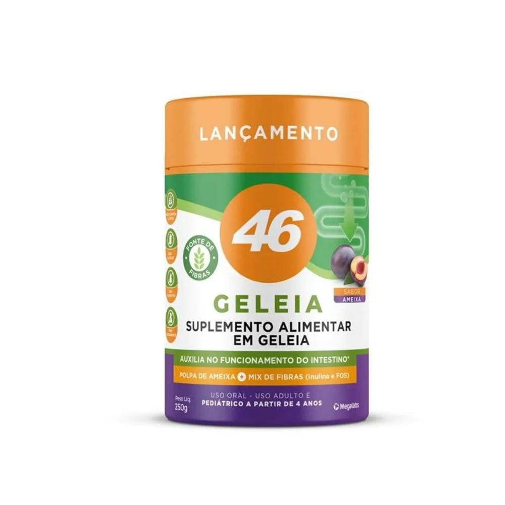 Suplemento Alimentar 46 Geleia Sabor Ameixa 250g