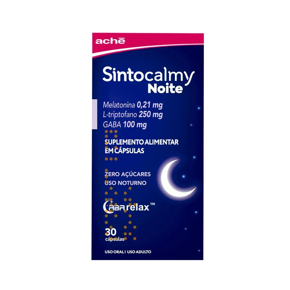 Sintocalmy Noite Suplemento Alimentar 30 Cps
