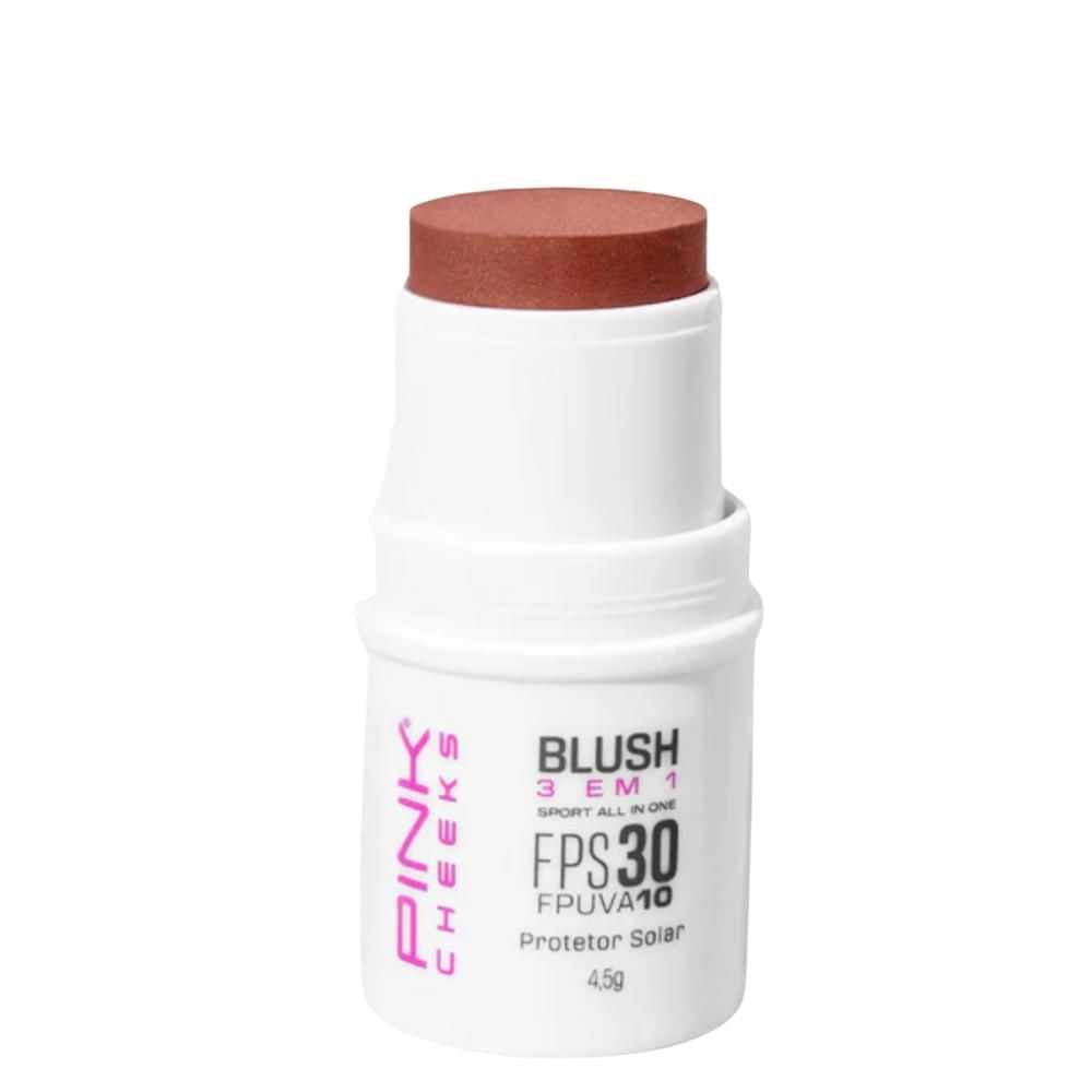 Blush Pink Cheeks Stick 3 em 1 Bronze Carioca FPS 30