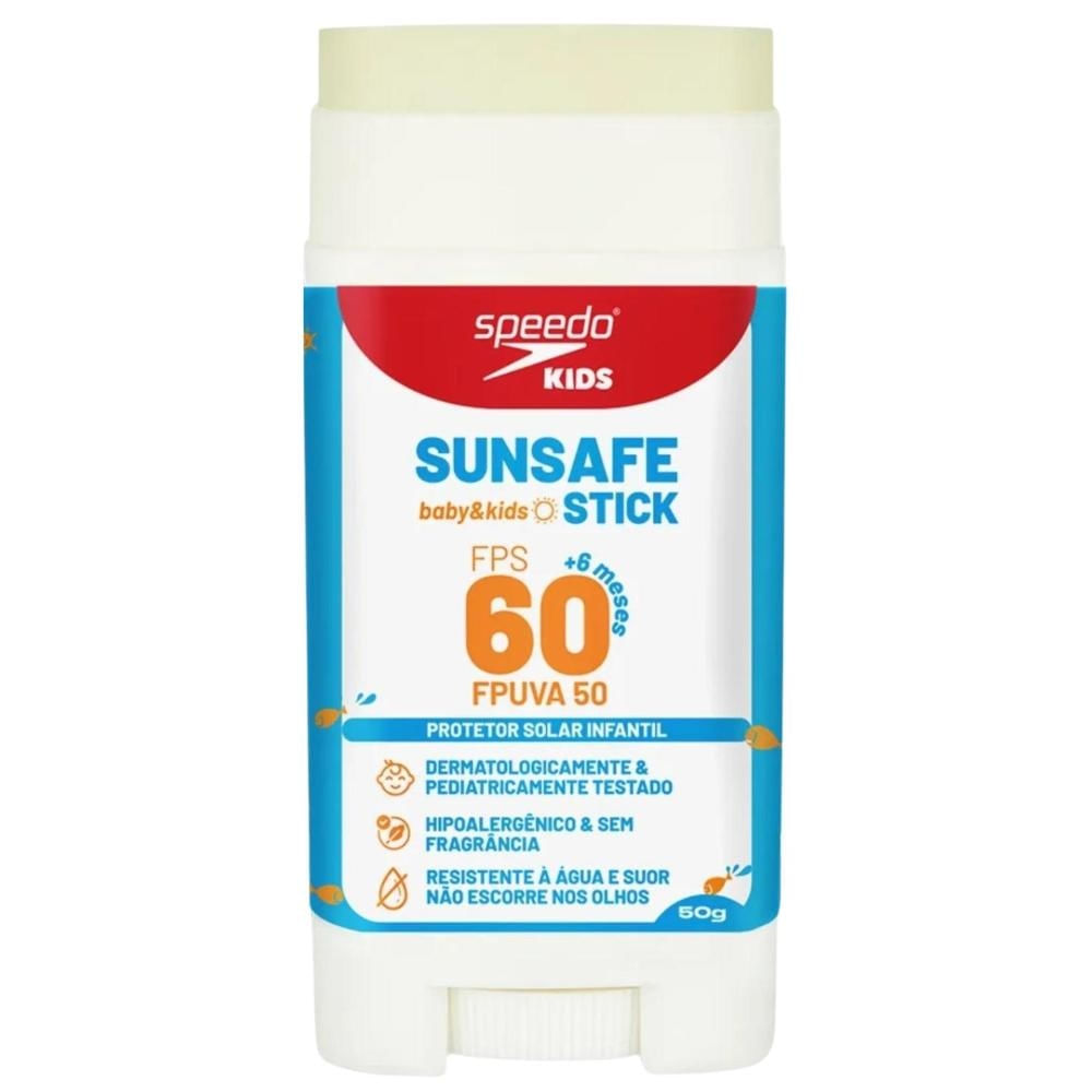 Protetor em Bastão Pink Cheeks Infantil SunSafe FPS60