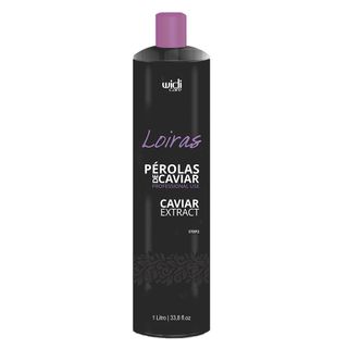 Sistema de Alinhamento Widi Care - Pérolas de Caviar Extract Loiras Passo 2 Menor preço em Sistema de Alinhamento Widi Care - Pérolas de Caviar Extract Loiras Passo 2