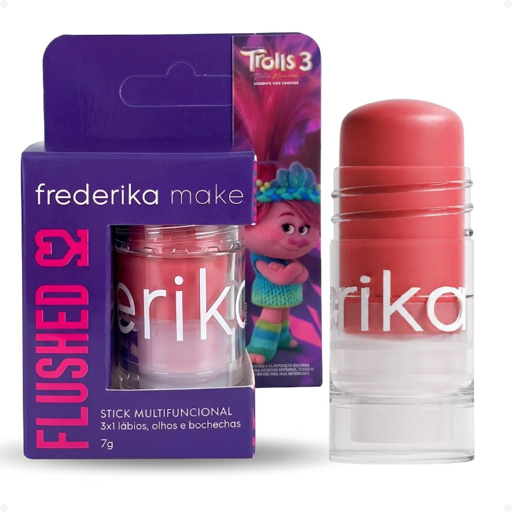 Stick 3x1 Frederika Make Flushed Trolls Eita Como Habla 7g Validade 11/2026