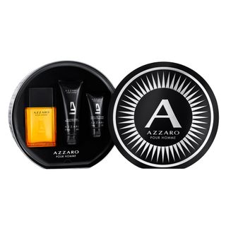 Azzaro Pour Homme Azzaro Kit - Eau de Toilette + Shampoo para Corpo e Cabelo + Pós-Barba Menor preço em Azzaro Pour Homme Azzaro Kit - Eau de Toilette + Shampoo para Corpo e Cabelo + Pós-Barba