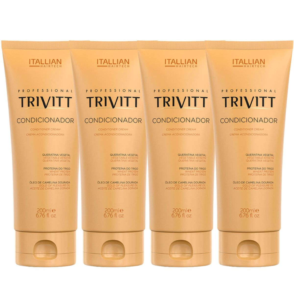 CONDICIONADOR TRIVITT 200ML + CONDICIONADOR TRIVITT 200ML + CONDICIONADOR TRIVITT 200ML + CONDICIONADOR TRIVITT 200ML