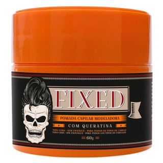 Fixed Pomada Capilar Modeladora com Queratina - Finalizador - 60g Menor preço em Fixed Pomada Capilar Modeladora com Queratina - Finalizador - 60g