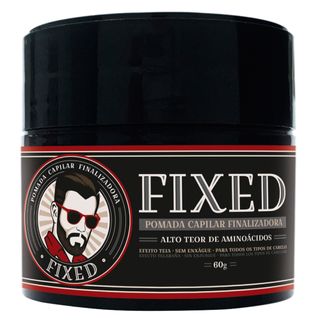 Fixed Pomada Capilar Finalizadora com Aminoácido - Finalizador - 60g Menor preço em Fixed Pomada Capilar Finalizadora com Aminoácido - Finalizador - 60g