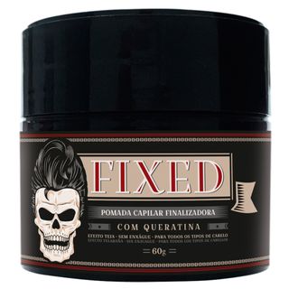 Fixed Pomada Capilar Finalizadora com Queratina - Finalizador - 60g Menor preço em Fixed Pomada Capilar Finalizadora com Queratina - Finalizador - 60g