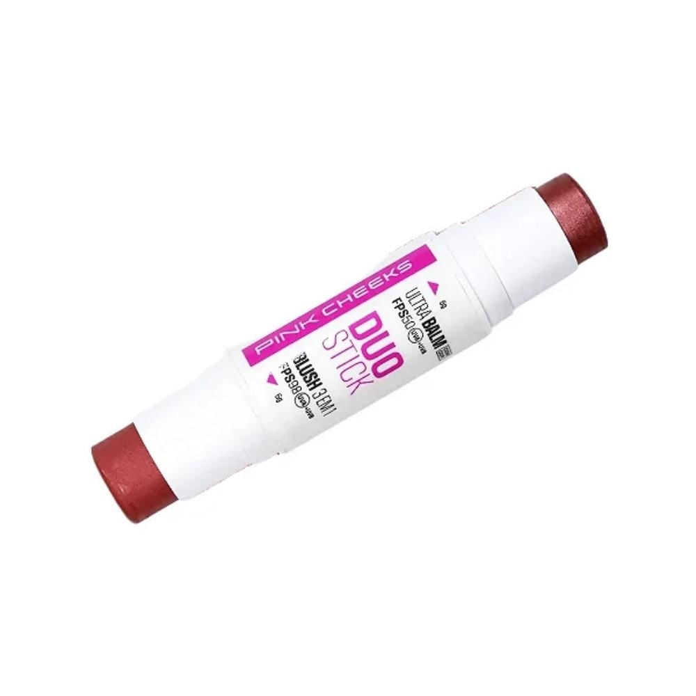 Duo Stick Blush E Ultra Balm Pink Cheeks 6G