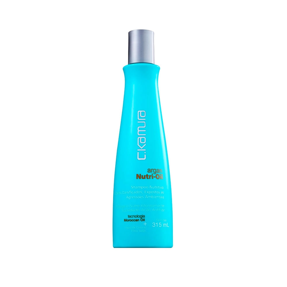 Shampoo Argan Nutri Oil Ckamura Antifrizz Antioxidante 315ml