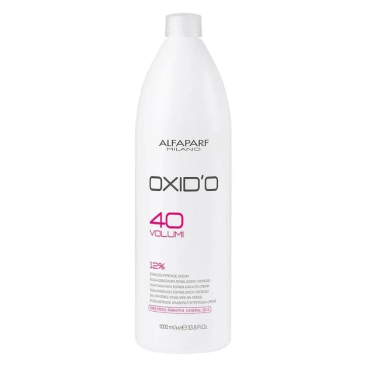Alfaparf Água Oxigenada 1 Litro - 40 Volumes (12%)