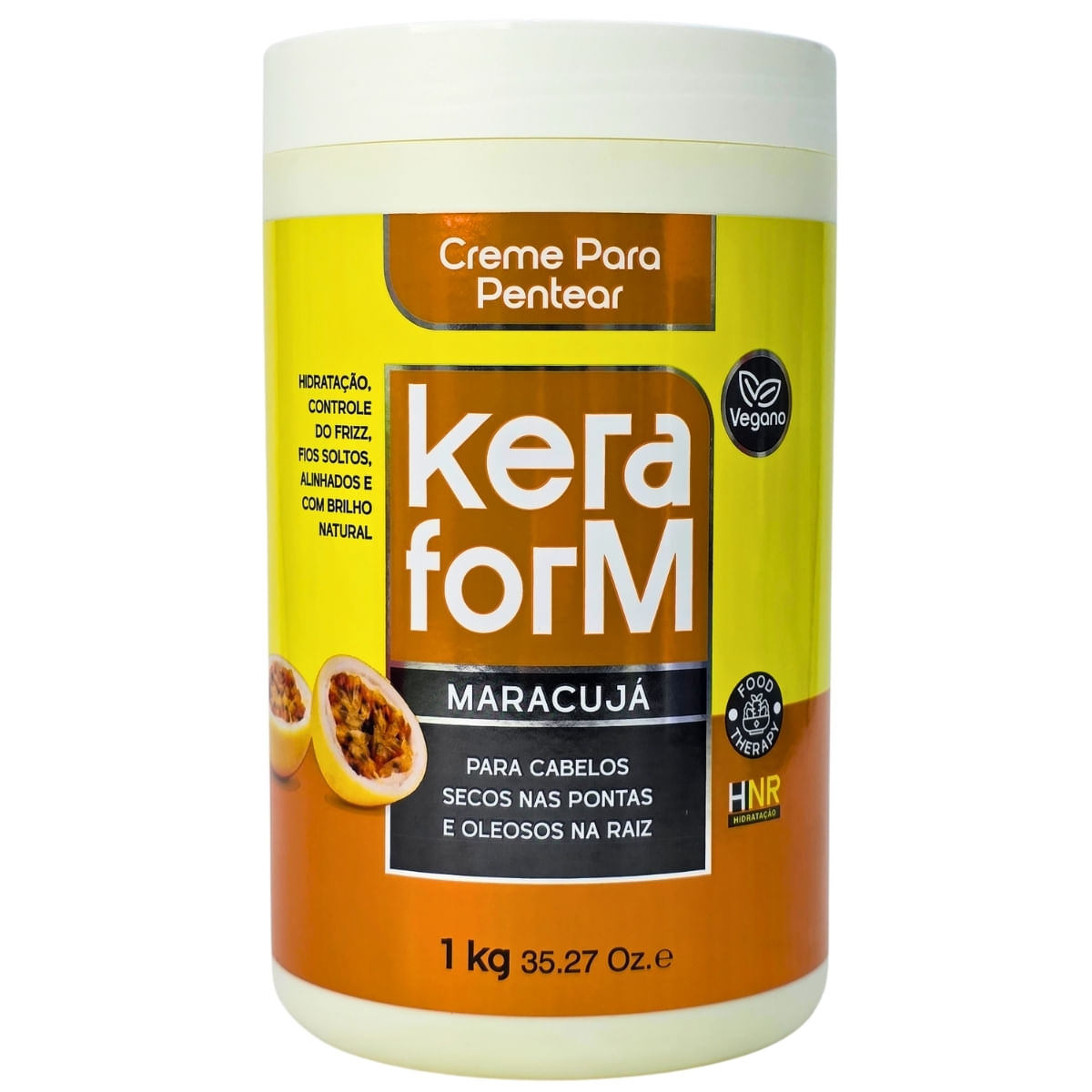 Creme Para Pentear Maracujá Vageno Keraform Skafe 1Kg