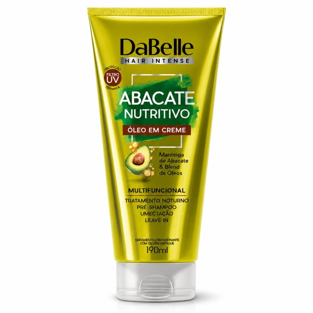 Óleo Em Creme DaBelle Abacate Nutritivo Multifuncional 190ml