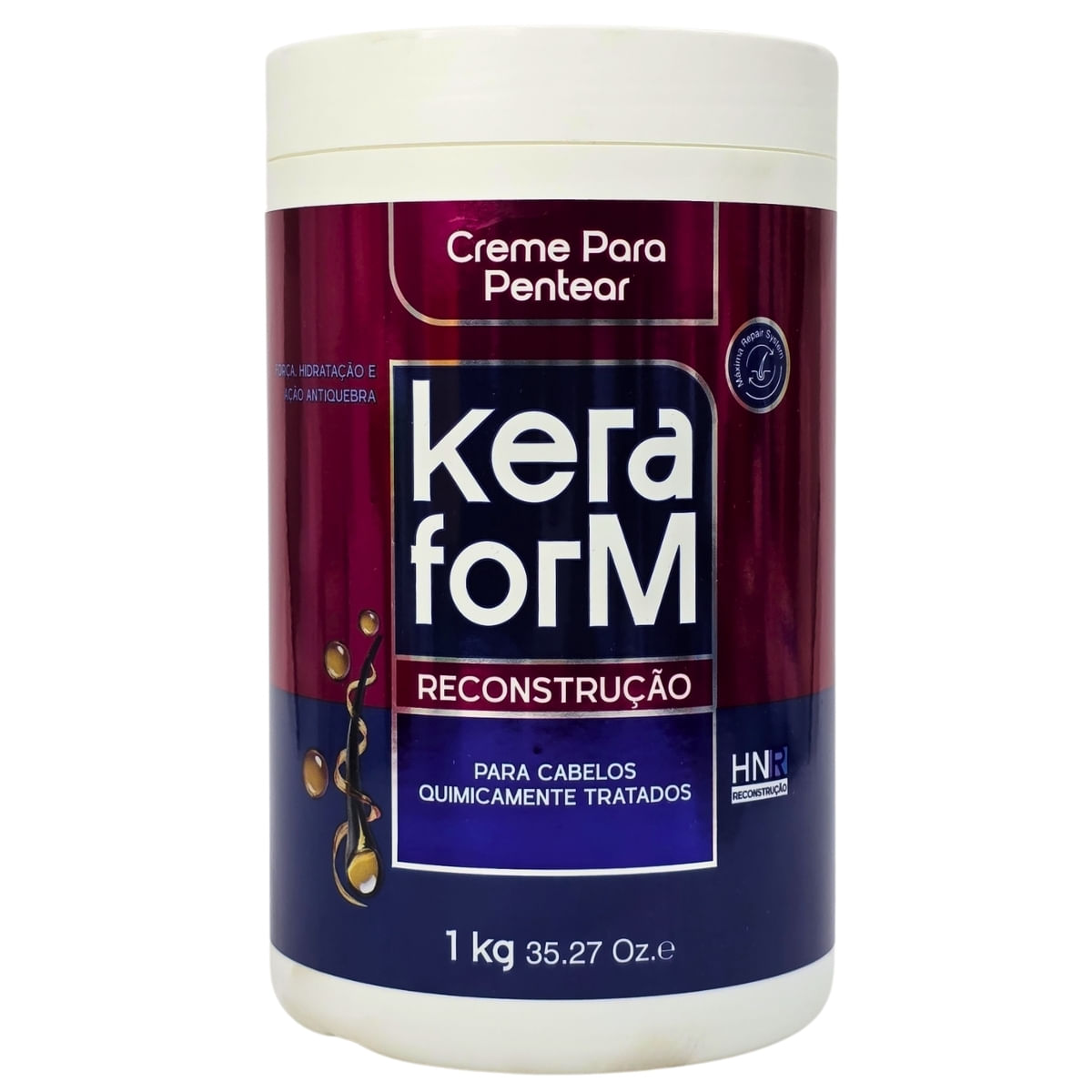 Creme Para Pentear Reconstrução Keraform Skafe 1Kg