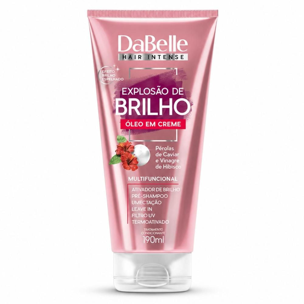 Óleo Em Creme DaBelle Explosão De Brilho Multifuncional 190ml