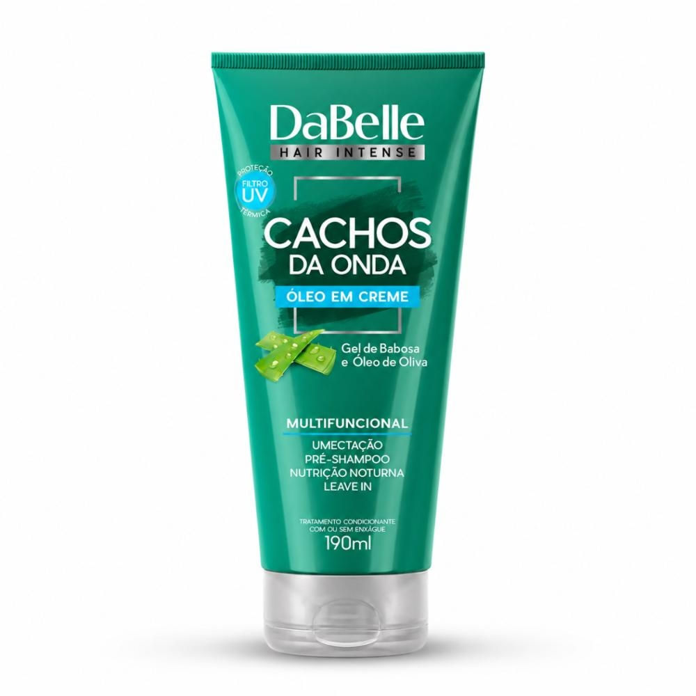 Óleo Em Creme Multifuncional DaBelle Cachos Da Onda 190ml