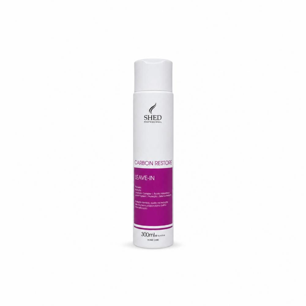 Leave in 300ml Carbon Restore: Reconstrução e Hidratação Profunda