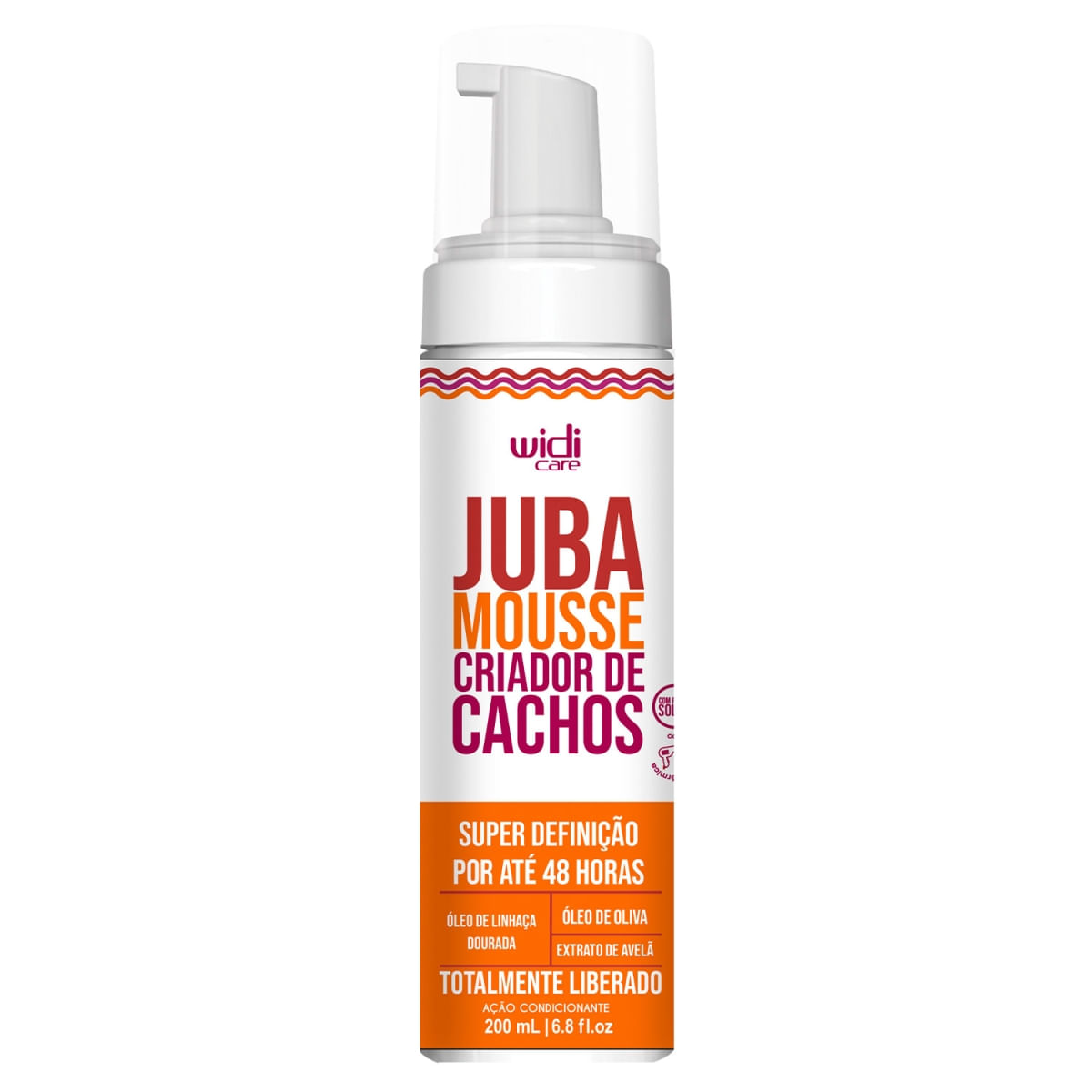 Juba Mousse Modela Criador Cachos Widi Care 180ml
