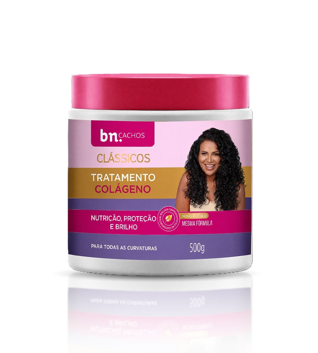Máscara de Tratamento Colágeno 500g | bn.Cachos