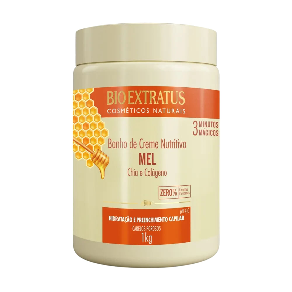Banho de Creme Bio Extratus Mel Nutritivo 1kg